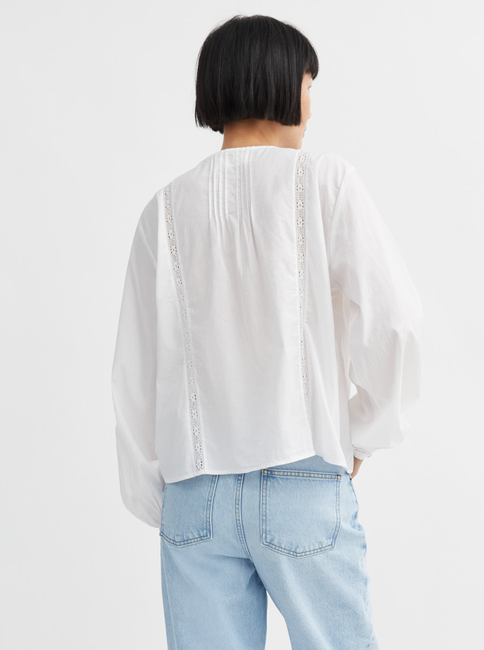 Skall Studio - Magnolia Blouse Optic White