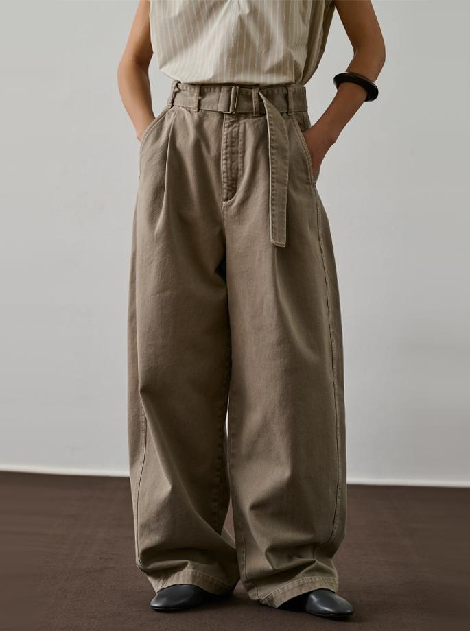 Soeur - Gaby Bukser Gris/Beige