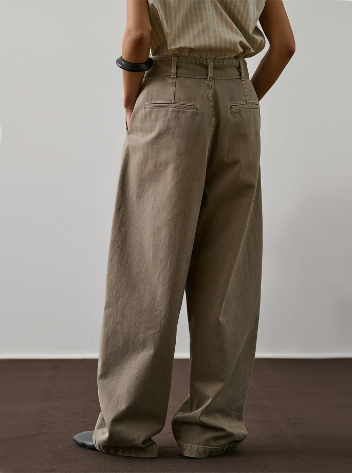 Soeur - Gaby Bukser Gris/Beige