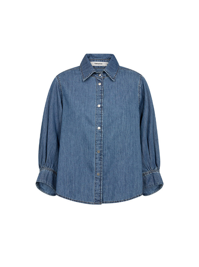 Tomorrow denim - New Hepburn Shirt Blue Denim