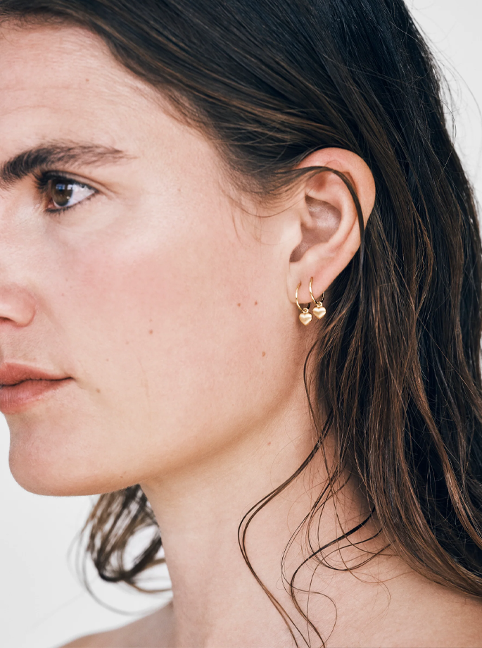 Trine Tuxen - Freja Hoop forgyldt sterlingsølv