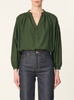 Vanessa Bruno - Nipoa Bluse Verte Fonce