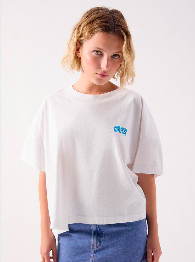 American Vintage - Gixy hvid tshirt