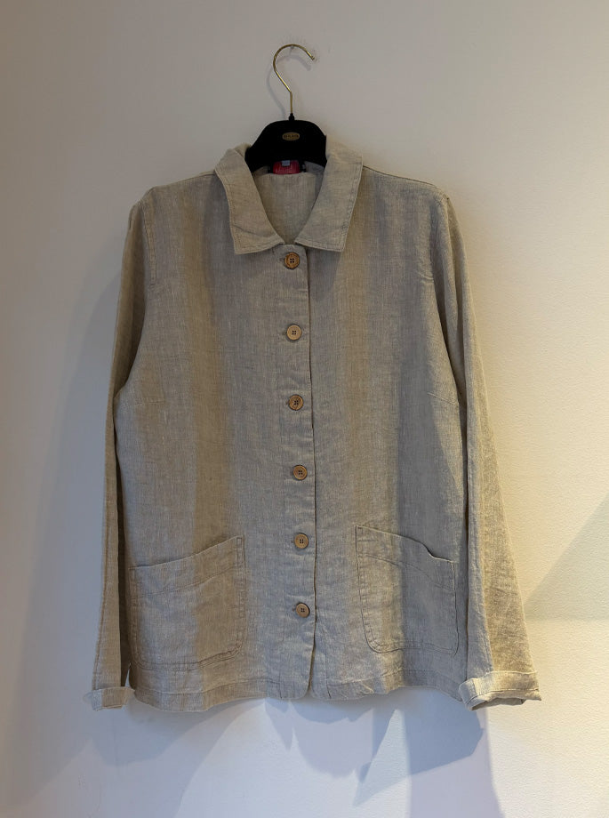 Armor Lux - Hør jakke Naturel