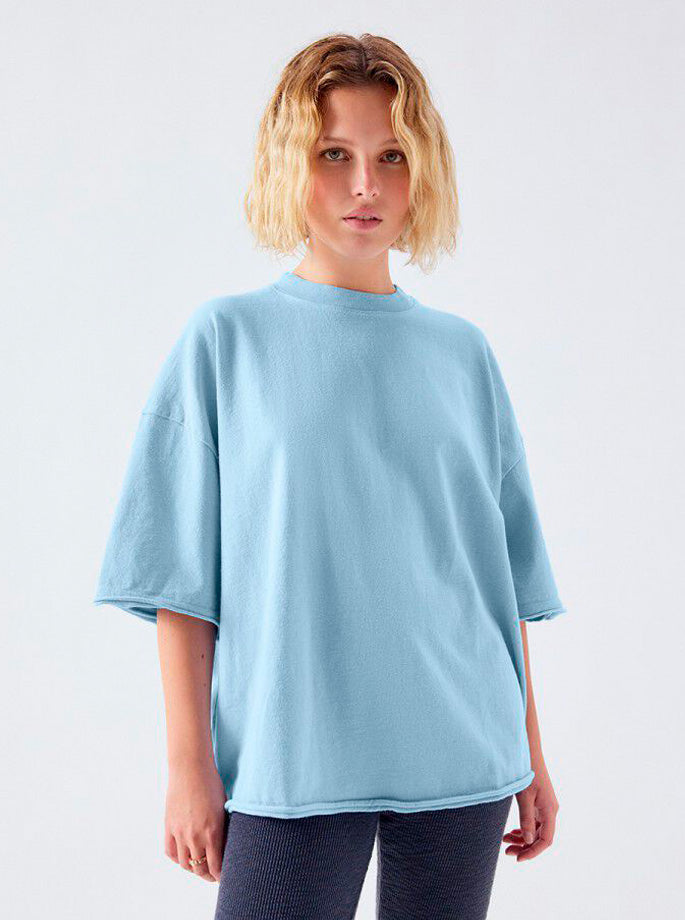 American Vintage -Afoma t-shirt i blå