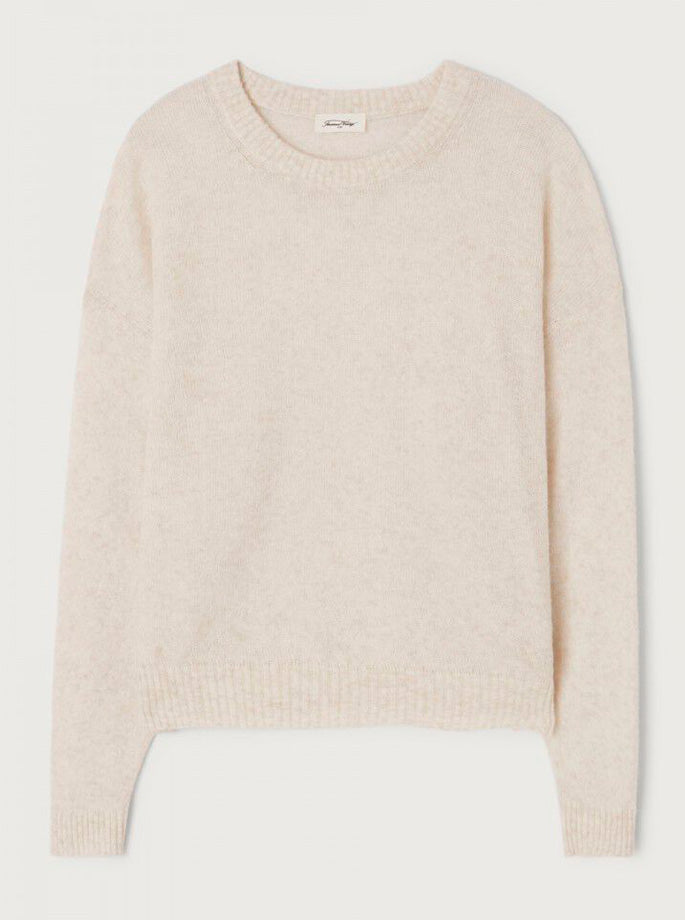 American Vintage - Ouity sweater offwhite