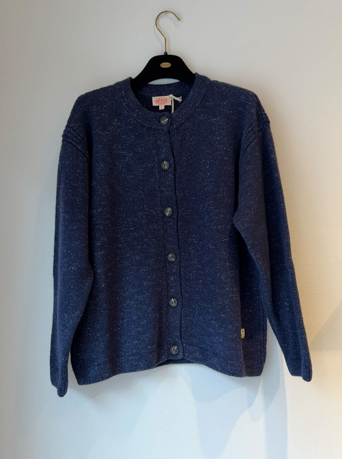 Armor Lux - Cardigan Héritage - Seal print.