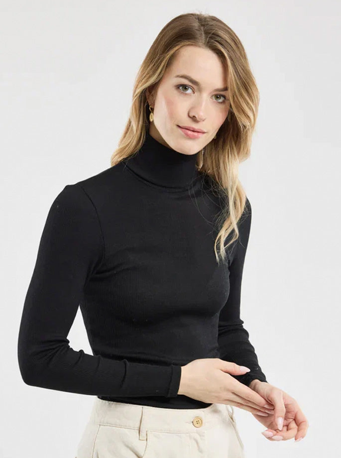 Armor Lux - L/S Turtleneck sort