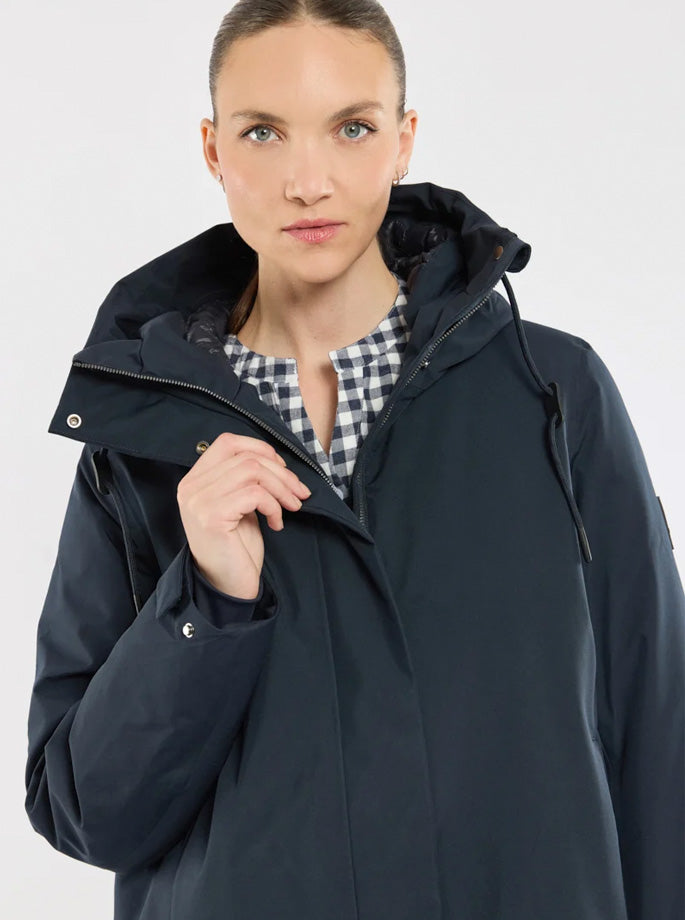 Armor Lux - Parka Coat - Marine Blue