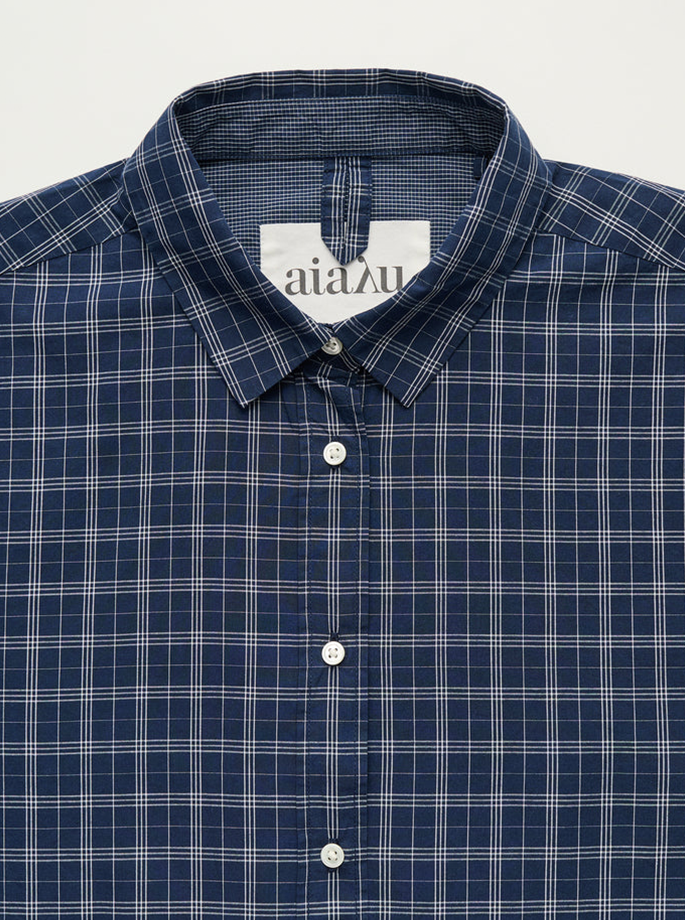 Aiayu - ternet skjorte navy