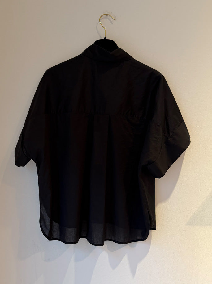 Closed - Turn-up Skjorte Sort