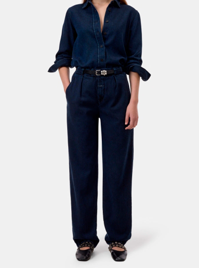 Closed - Mawson bukser dark blue