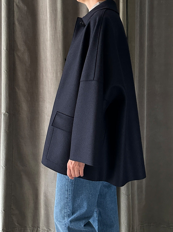Harris Wharf - Country Cape Jakke Navy Blue