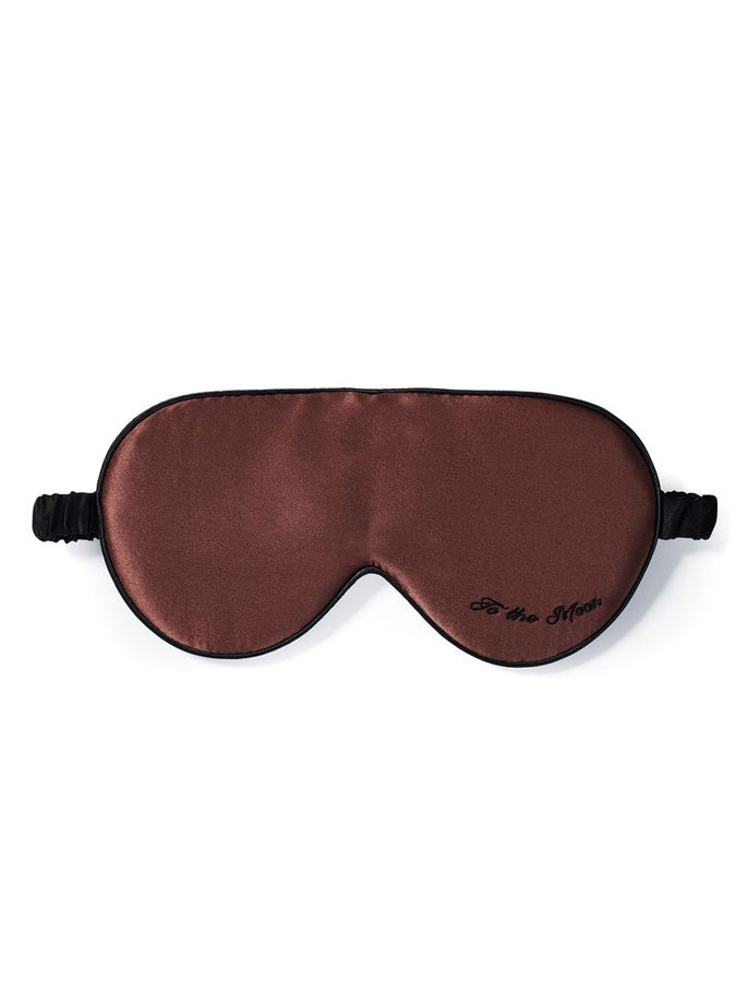 Fan Palm - Sleeping Mask to the moon brun