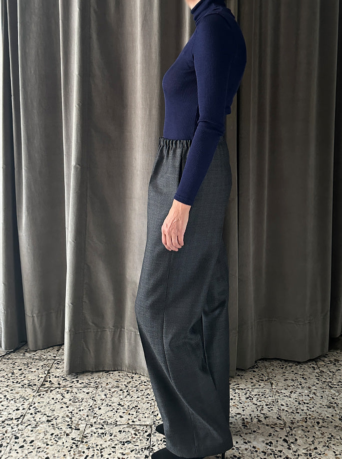 Forte Forte - My Pants Harringbone Antracite
