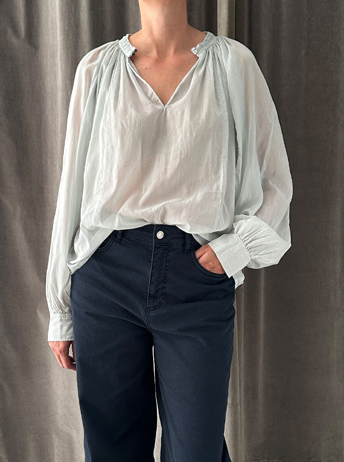 Forte Forte - My Shirt Voile Bohemian Gris