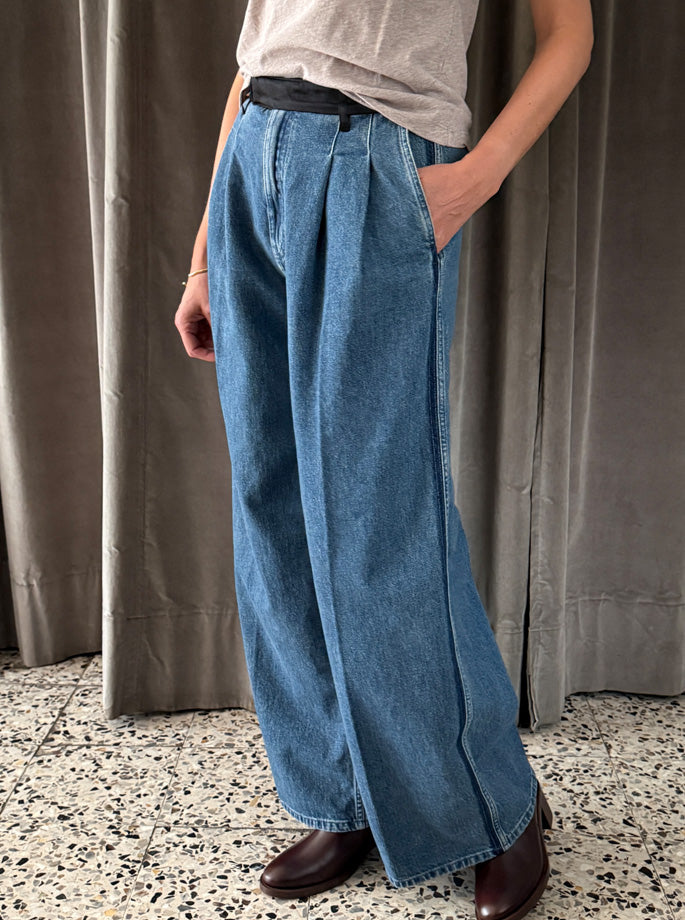 Forte Forte - Denim Couture Pants indaco