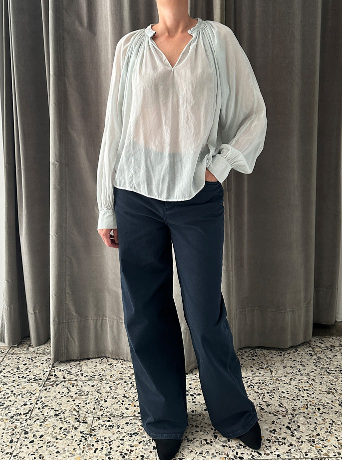 Forte Forte - My Shirt Voile Bohemian Gris