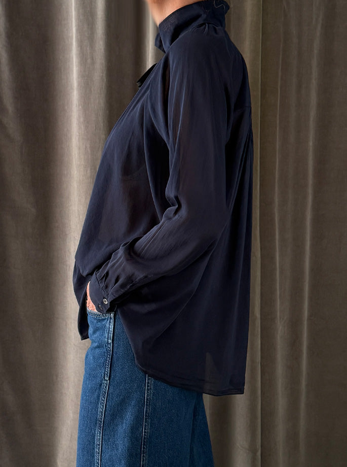 Forte Forte - Voile Bohemian Shirt night