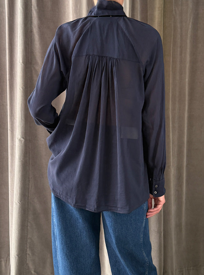 Forte Forte - Voile Bohemian Shirt night