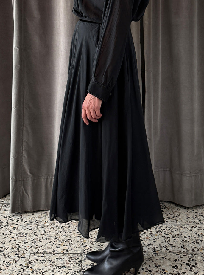 Forte Forte - My Skirt Flared Nero
