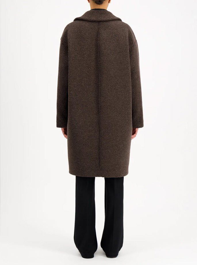 Harris Wharf - Dropped Shoulder coat boucle