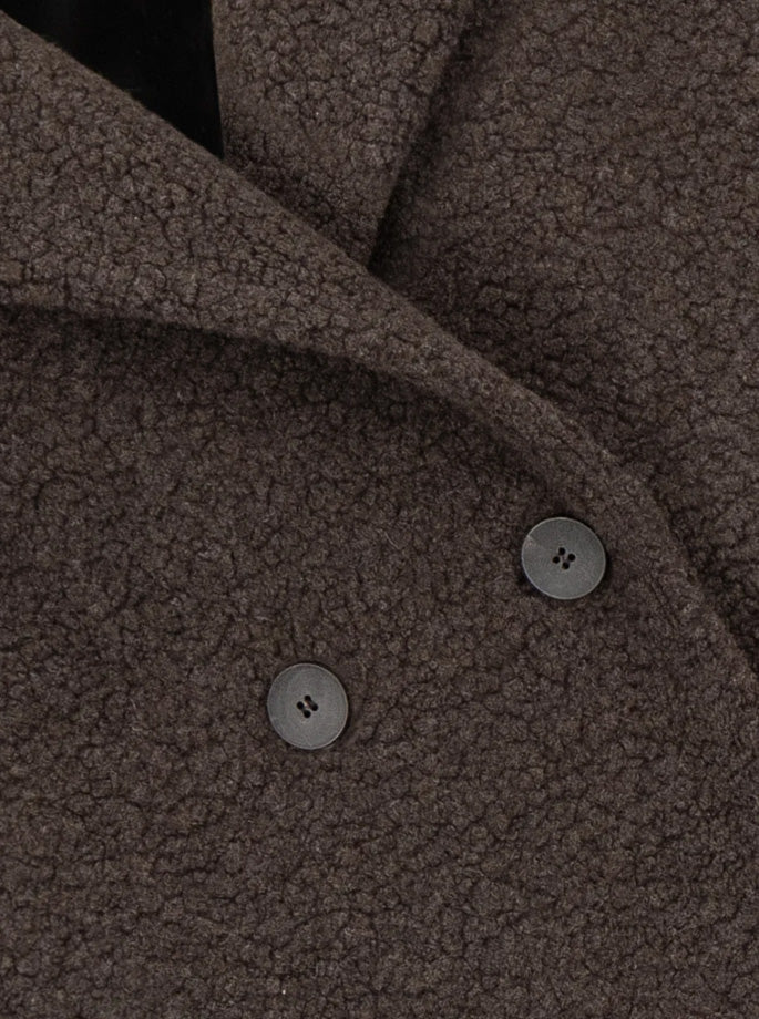 Harris Wharf - Dropped Shoulder coat boucle