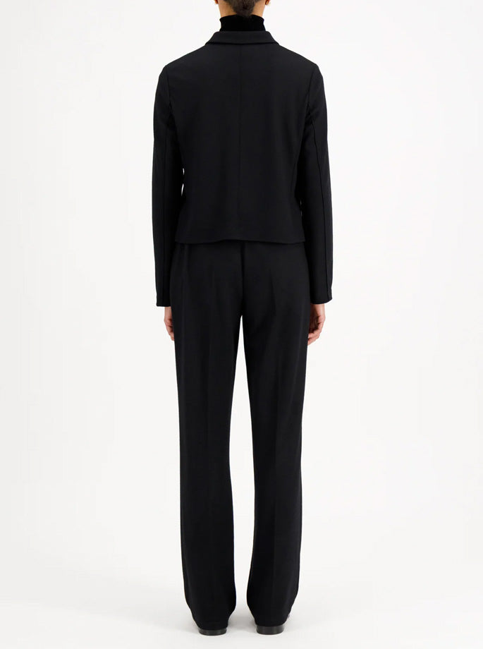 Harris Wharf -Cropped blazer I merino sort