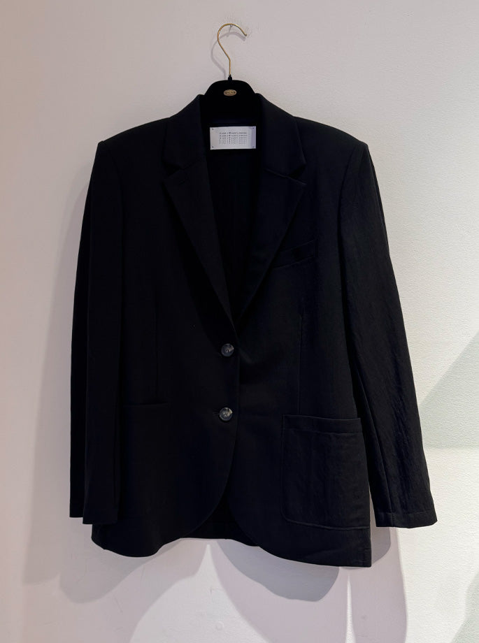 Harris Wharf - Rayon Blazer Sort