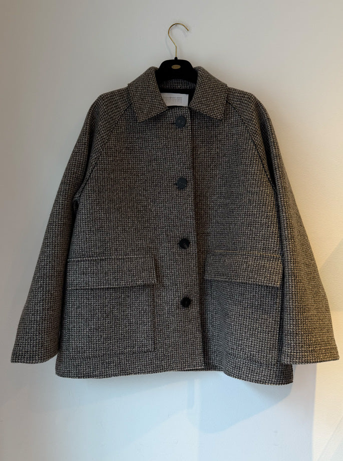 Harris Wharf - Raglan jakke i cashmere blend