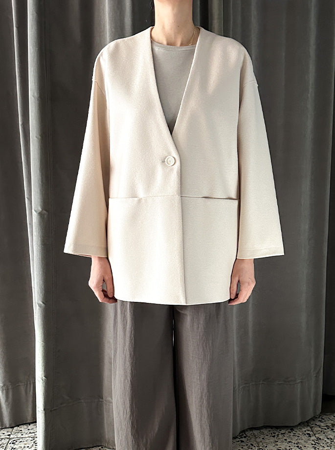 Harris Wharf - Cardigan/jakke Cream