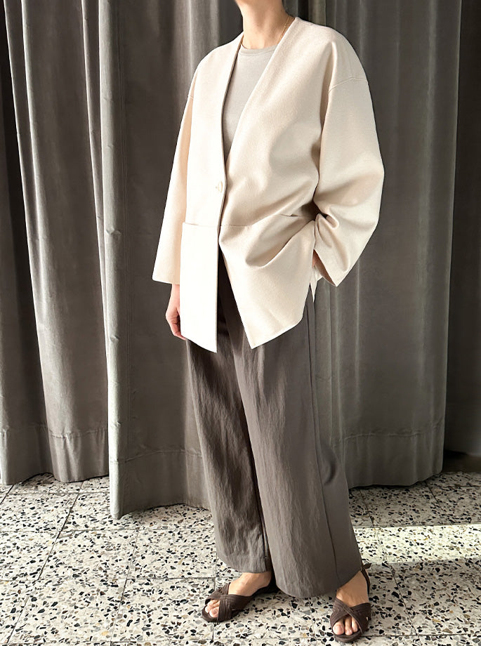 Harris Wharf - Cardigan/jakke Cream
