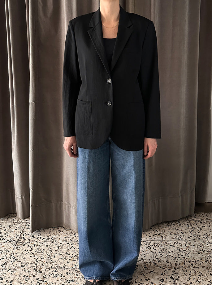 Harris Wharf - Rayon Blazer Sort