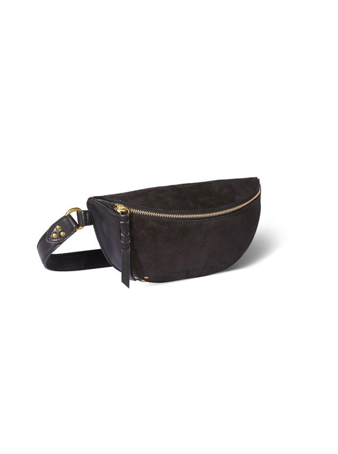 Jerome Dreyfuss - Lino Banane Taske Split Suede Noir