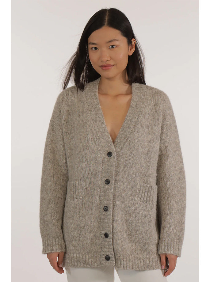 Les Racines Du Ciel - Derya Cardigan Chine Natural