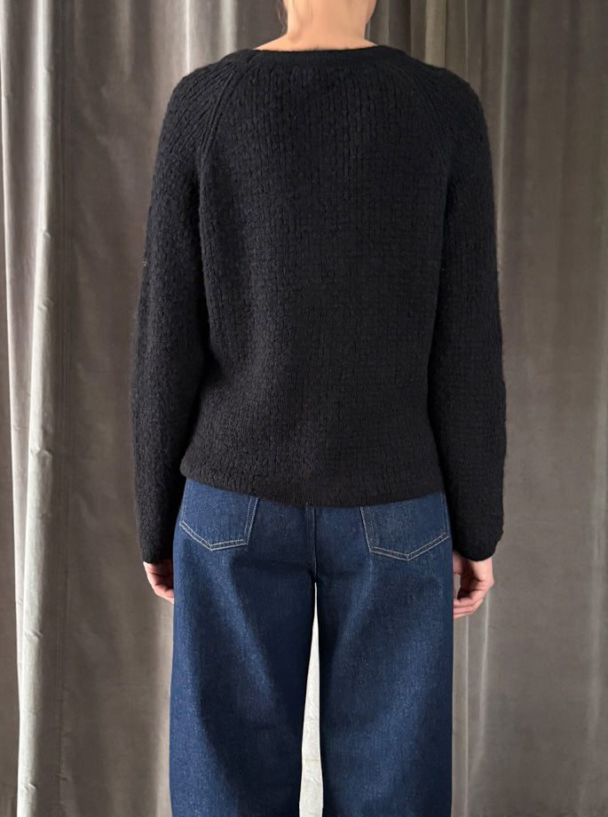 Les Racines du Ciel - Justine Cardigan Sort