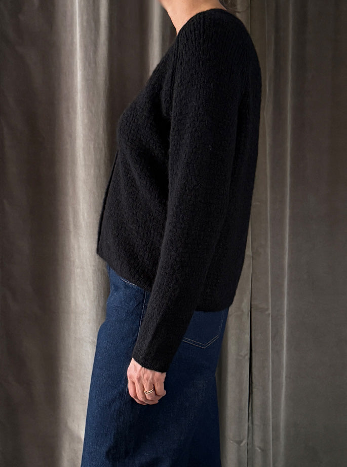 Les Racines du Ciel - Justine Cardigan Sort