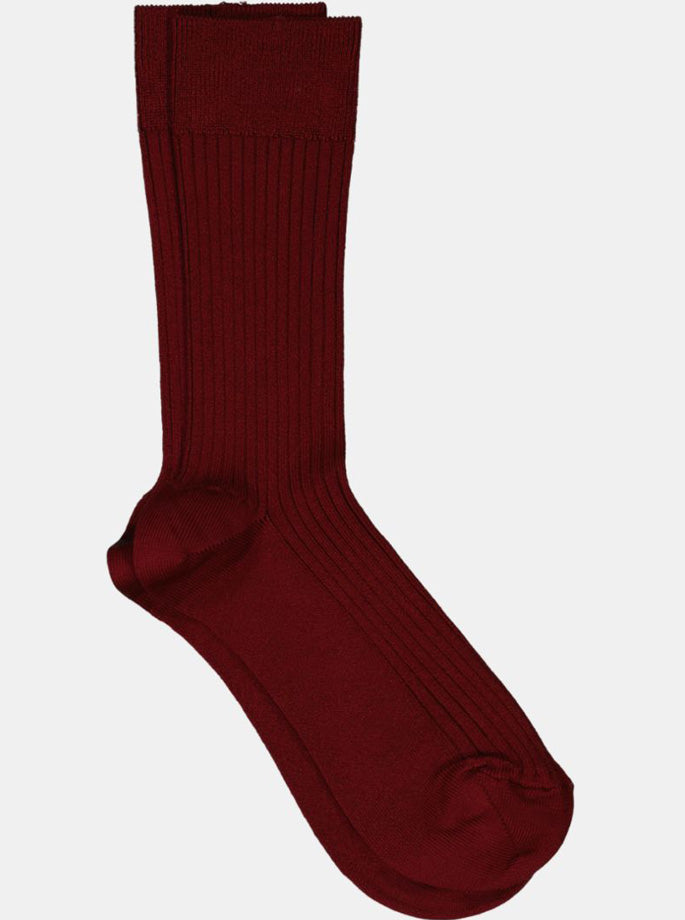 Mrs. Hosiery - Silky Strømper burgundy