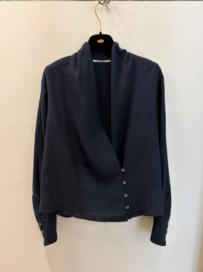 Pomandere - 9506 Skjorte navy blue