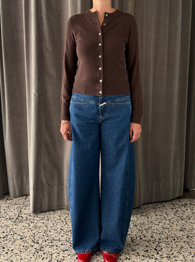 Rhea - Cardigan Wool & Cashmere brun