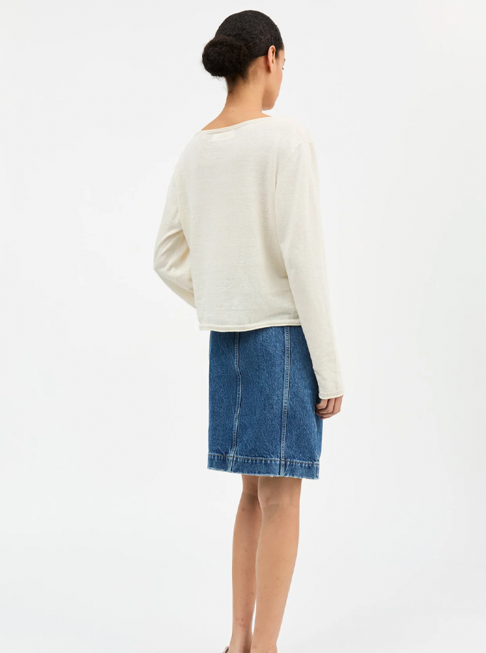 Skall - Margaux Nederdel Slouchy Blue