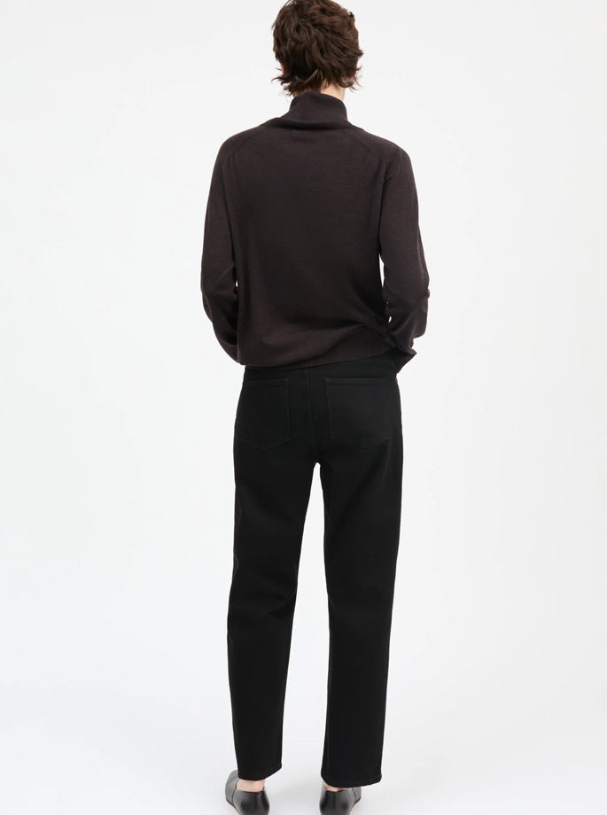 Skall Studio - Allison Cropped Jeans sorte