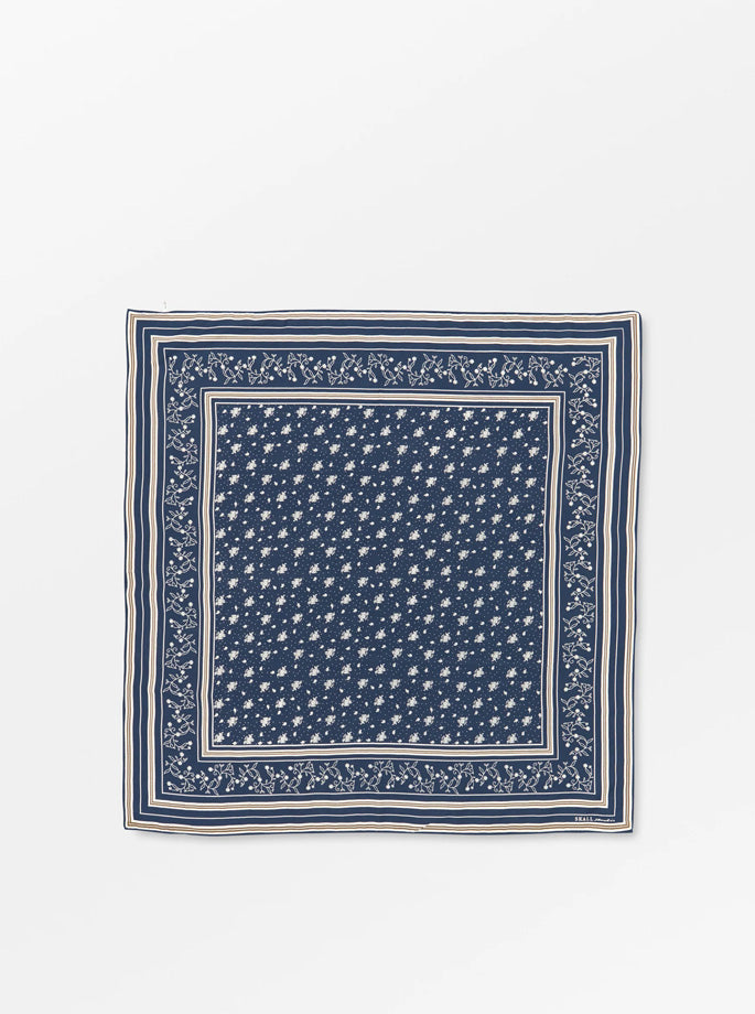Skall Studio - classic scarf dark navy