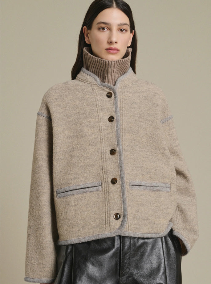 Soeur - Olympe Jakke beige/gris