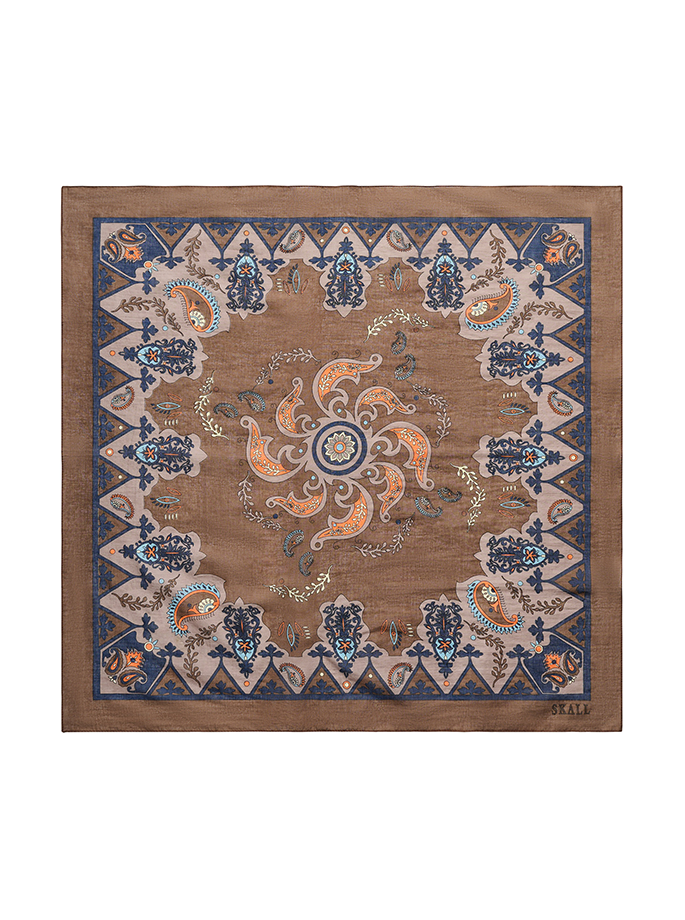 Skall Studio - pippa scarf brown.