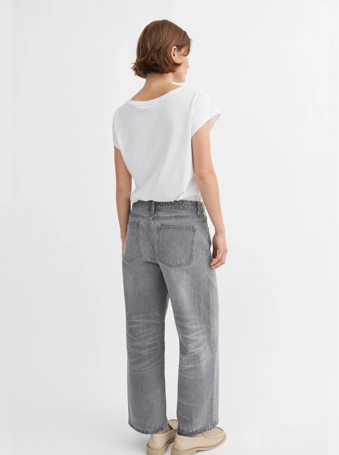 Skall Studio - Taylor Cropped Jeans Light Grey