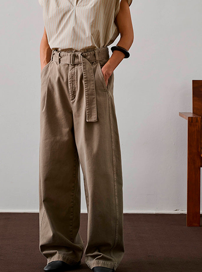 Soeur - Gaby Bukser Gris/Beige