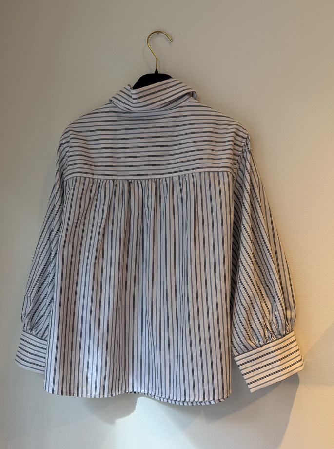 Tomorrow Denim - Hepburn shirt wash Cannes stripe