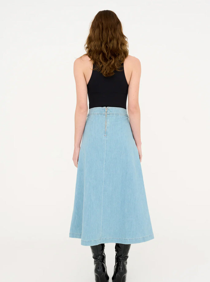 Tomorrow Denim - Ellen Ball Gown Nederdel Denim Blue