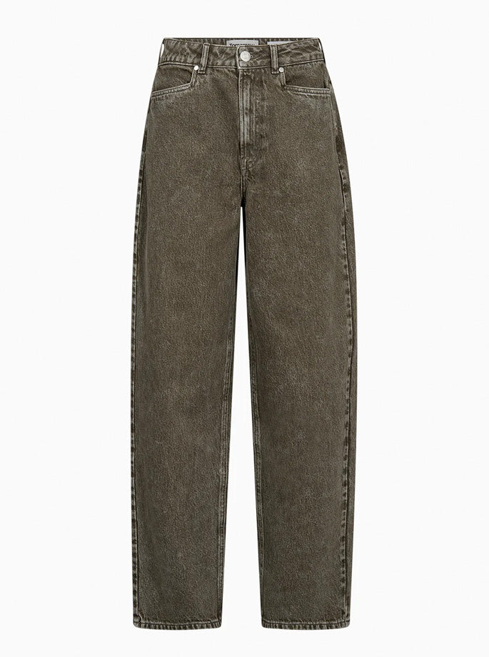 Tomorrow Denim - Kaia Slung Jeans Olive green